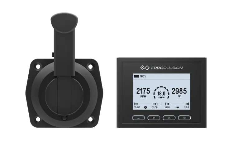 侧舷控制器-电动船外机-电动吊仓推进器-V8哈希科技